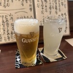 和彩むねや - 生ビール、カルピス