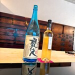 スシコーヒー - 甕仙人（芋焼酎）＆オロヤ寿司ワイン