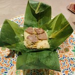 銀座嘉禅 - イベリコ豚のちまき