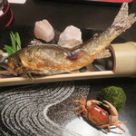 三養荘 - 鮎塩焼き