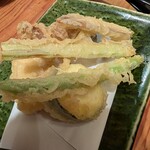 信州そば むらた - 野菜天（小盛り）