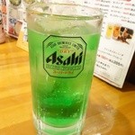 Shichirin Yakiniku Anan - 120分飲み放題1,000円・メロンハイボール