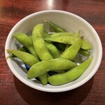 民謡居酒屋 かなさんどー - 料理写真:お通し（枝豆）
