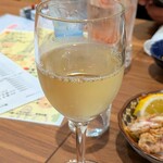 沖縄料理 あぐー豚 しゃぶしゃぶ AGU- - 沖縄ぱいなっぷるワイン