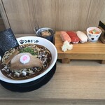 鮨とラーメン うおがしや - 