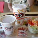 A&W - サラダコンボ　