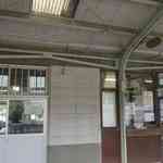 阿左美冷蔵 - サクッと改札を抜けて※上長瀞駅は有人駅です。