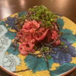 世田谷焼肉 bon - 梅昆布ユッケ