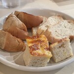 アーティーチョーク - パン（3人分）