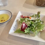 アーティーチョーク - サラダ、オリーブオイル