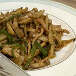 和中ダイニング ゑ富 - 豚肉とじゃがいものカレー炒め