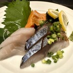 葵屋 - 鮮魚３点盛り