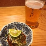 たん焼きと小皿 - 