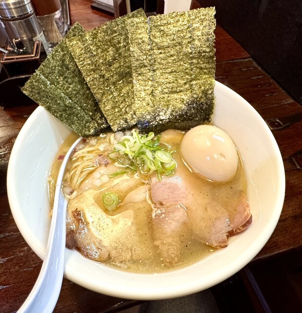 焼きあごと貝のらぁ麺