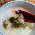 一粒一粒 - 最後は残ったご飯を出汁茶漬けでサラサラと