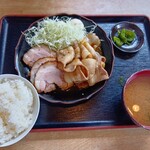 うおたみ - 生姜焼き＆チャーシュー