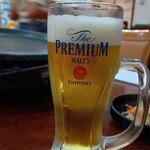 韓国料理 俊ちゃん - 生ビール