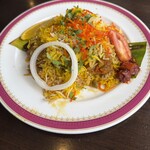 カーン・ケバブ・ビリヤニ - チキンビリヤニ