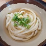 山内うどん店 - かけうどん小（ひやあつ）