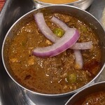 エリックサウスマサラダイナー - カルダモンマトンキーマ。