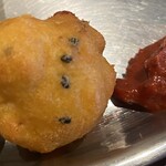 エリックサウスマサラダイナー - カリフラワーのパコラ。