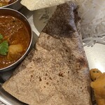 エリックサウスマサラダイナー - ロティ。