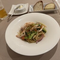ラ セッテ 広瀬北町本店 - 水イカとからすみブロッコリースパゲッティ