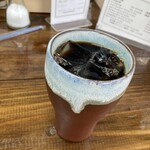 花丸cafe - 食後はアイスコーヒー