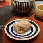 天ぷら 元吉 - 落花生／おおまさり ピーナッツクリーム
      まるで白和えのような味わい！！
      