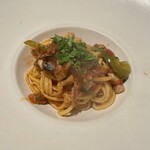 コンチェルト - サンマのタリオリーニ トマトソース