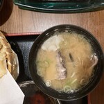 そば富 - あら汁