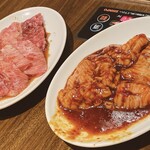 南大門 - カルビとシマチョウ