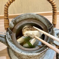 佐とう - 鱧と松茸の土瓶蒸し