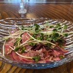 菊水 - 紅くるり大根とジャコのサラダ(2025年9月14日撮影)