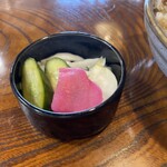 菊水 - お新香(2025年9月14日撮影)