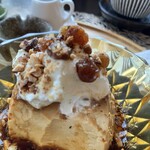 THE BASE 나카카루이자와 - プリンはしっかり固めのクラシック風　十分ブランチになる量で　峠の釜飯を断念しました（笑）ご馳走さまでした