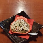 メヒコ  - 特製かに味噌甲羅焼き1,078円