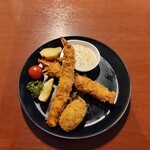 メヒコ  郡山フラミンゴ館 - 海老フライ&牡蠣フライ