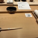 浅草壽司清 - カウンターセット