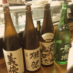 鳥道楽英 - 日本酒（冷）はここでしか飲めないレアなモノが多数あります。