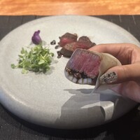 和牛中國菜 熊ノ花レ - シャトーブリアンのカオヤーピン包み