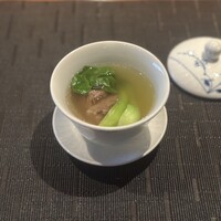 和牛中國菜 熊ノ花レ - ほほ肉の上湯スープ