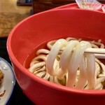 かわたうどん - この麺、最高。