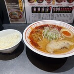 札幌ラーメン 辛いち - シビ辛味噌らーめんと小ライス