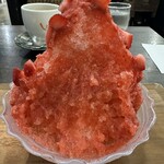 cafe しょぱん 和流津 - かき氷断面