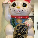 奈つやの中華そば - 猫ちゃん