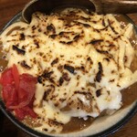 奈つやの中華そば - 炙りチーズ茶碗カレー
