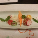 柚子庵 - お凌ぎ、髪毛位細い素麺