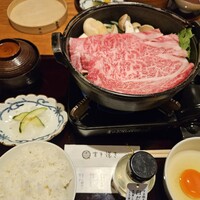 すき焼きと牛まぶし ももしき - 