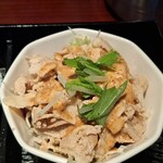 割烹 田一 - 豚しゃぶゴマダレサラダ